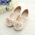 princesse de vente chaude weding 7 ans filles enfants chaussures avec noeud papillon